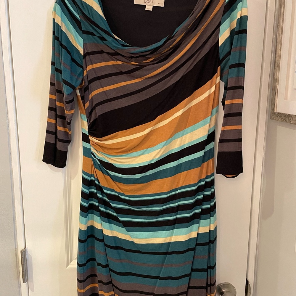 Loft striped dress